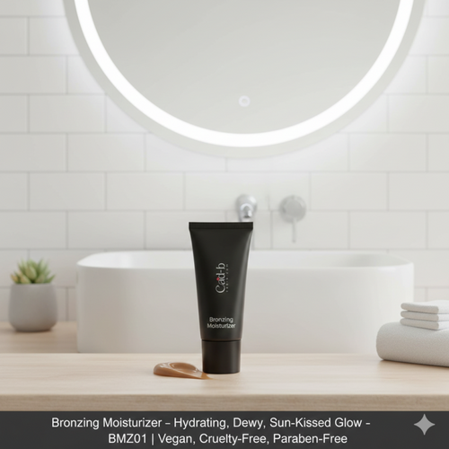 Bronzing Moisturizer – Hydrating, Dewy, Sun-Kissed Glow - BMZ01 | Vegan, Cruelty-Free, Paraben-Free